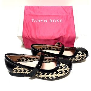 Taryn Rose True Woven Leather Mary Jane Size 8M